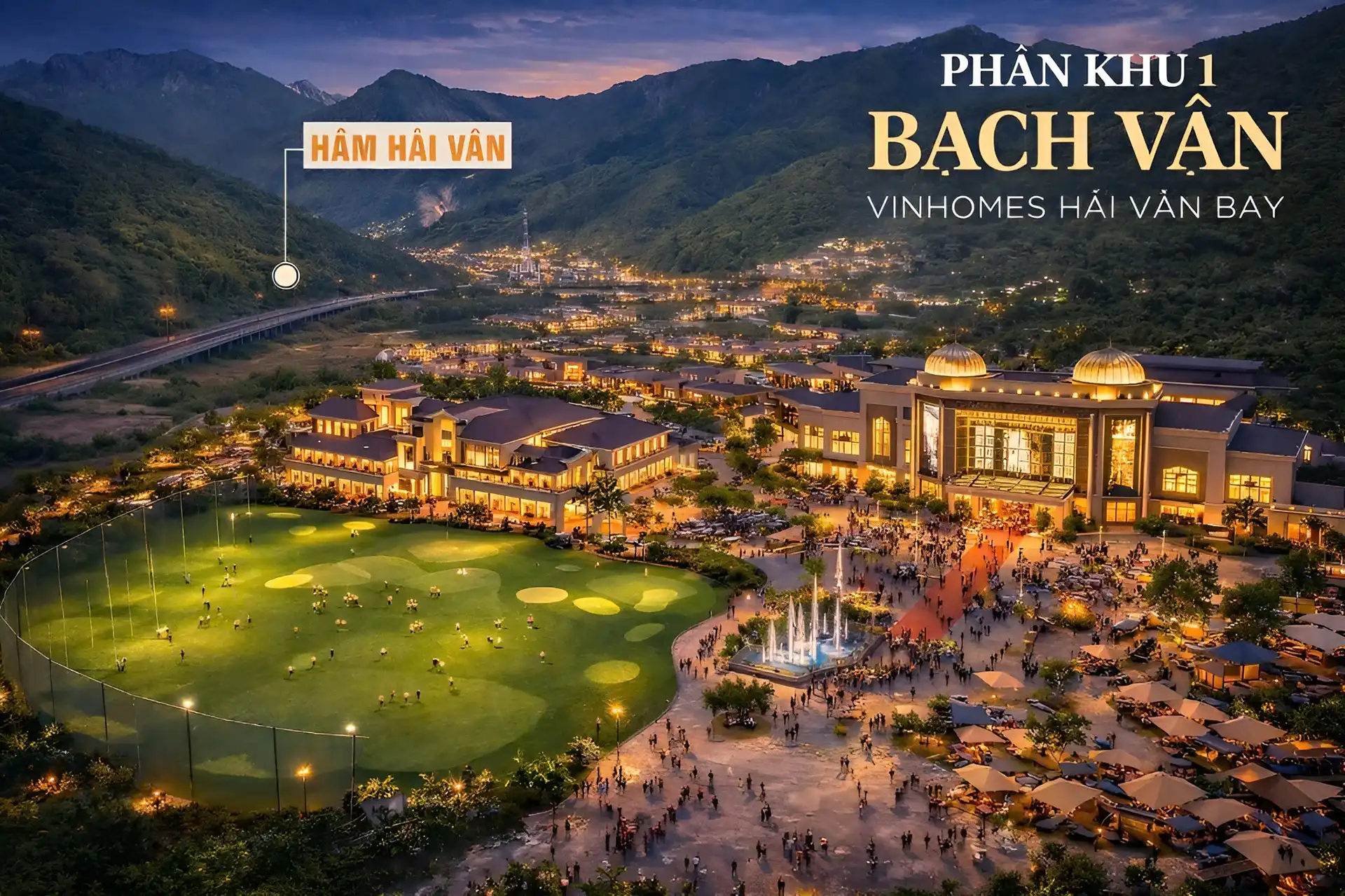 Phân khu Bạch Vân tại Vinhomes Hải Vân Bay