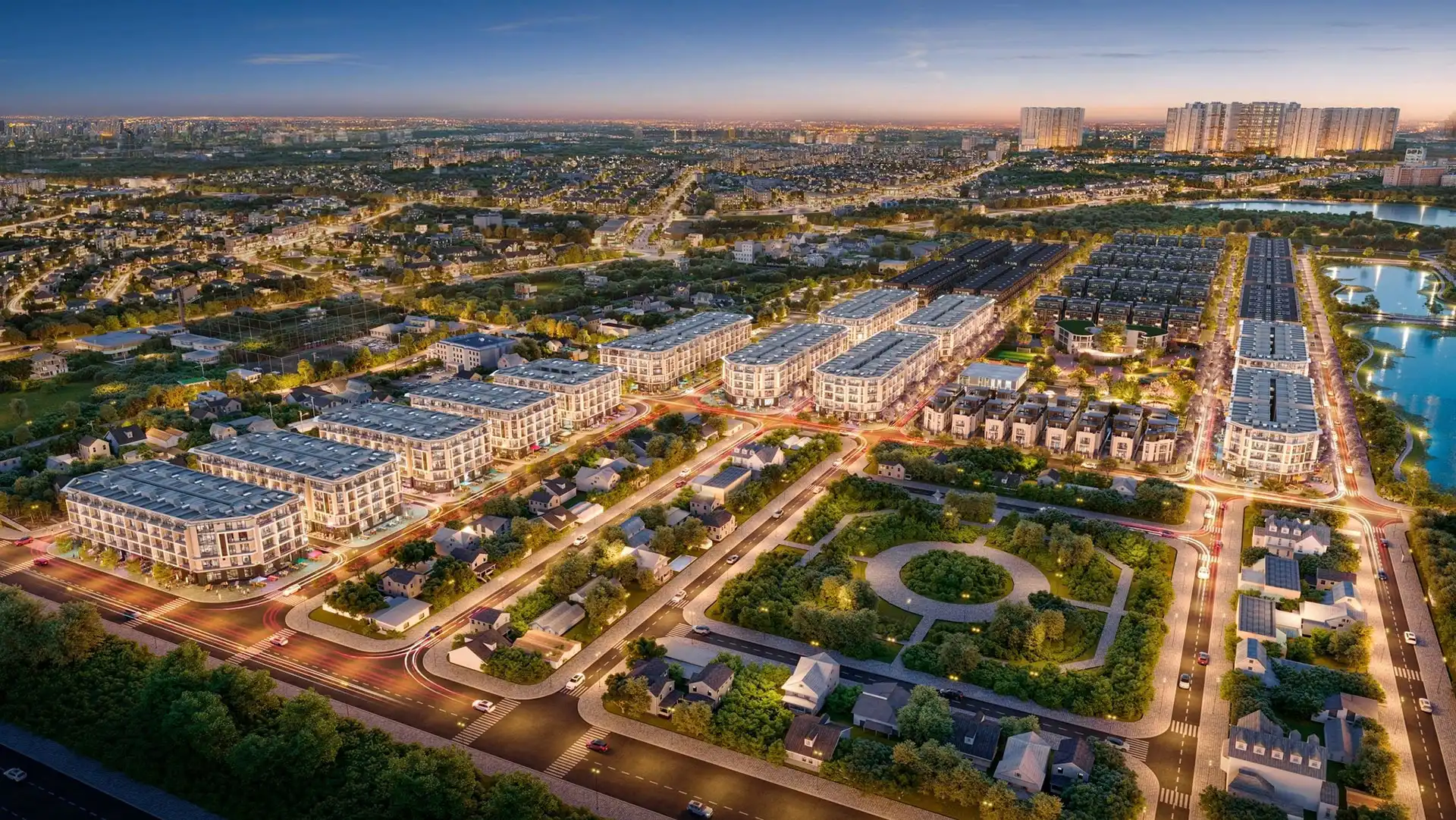Hanoi Oriental là điểm sáng bất động sản thấp tầng tại khu Đông Hà Nội 2026